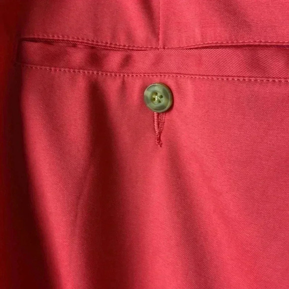 NWT ROUNDTREE & YORKE BIG MENS SIZE 50 CORAL CLASSIC FIT FLAT FRONT SHORTS - Picture 13 of 15